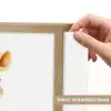 Giraf - Baby dier - Wilde dieren Light Box met batterij (Wandlamp kind) middel -USP_websiteprintNL