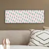 Patroon - Bliksem - Roze - Groen canvas 2cm klein 828 -sfeer3