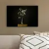 Bloembollen - Wit - Vaas - Minimalistisch canvas 2cm klein -sfeer3