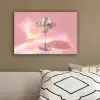 Martiniglas - Discobal - Fonkelende lichtvlekken canvas 2cm klein -sfeer3