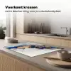 Blauwe Dromen en Gouden Aders Inductie beschermer vinyl 3mm klein -sfeer1