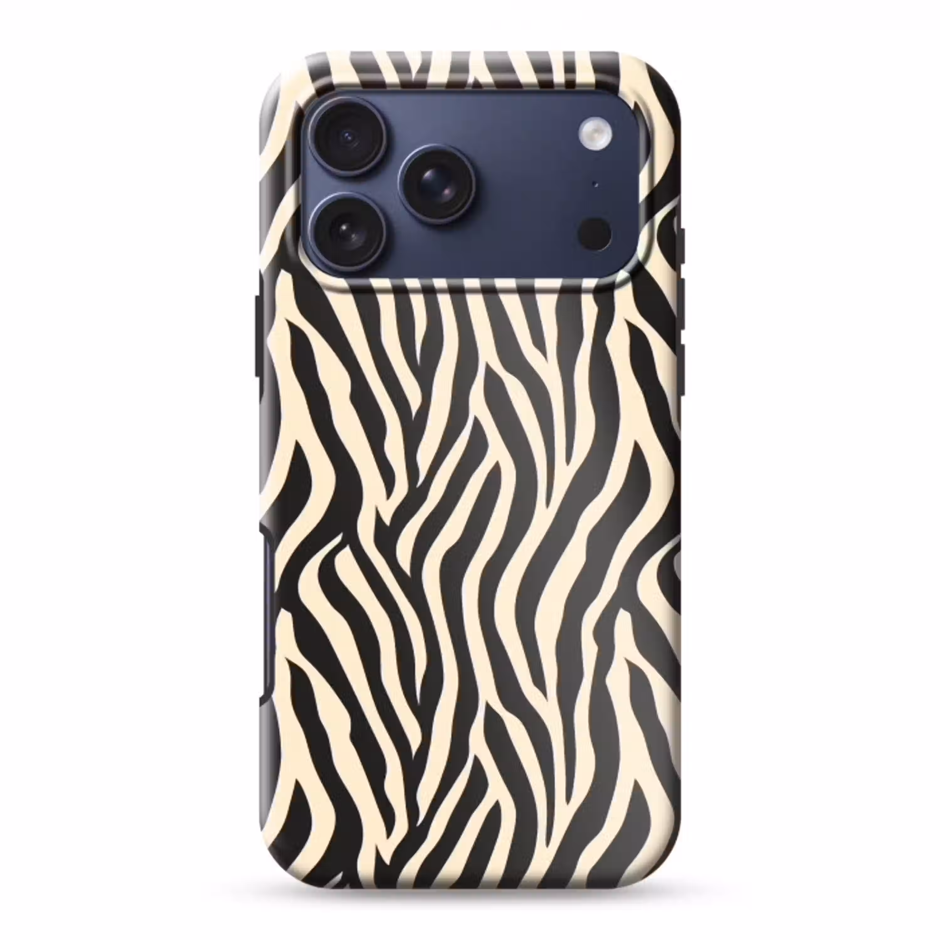 Zebra - Print - Klassiek - Zwart Toughcase MagSafe Apple iPhone 17 Pro Max klein 1019 -3d