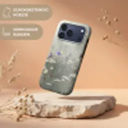 Vlinders - Wildbloemen - Illustratie - Kleurrijk Toughcase MagSafe Apple iPhone 17 Pro Max klein -USP_RandenV_NL