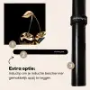 Kersen - Zwart - Goud - Chrome Inductie beschermer vinyl 3mm middel -zzzzzzz-induclip_NL