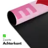 Love - Roze - Hart - Valentijn Muismat XXL klein -sfeer2