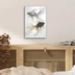 Goudvissen - Modern - Wit plexiglas 5mm klein -sfeer4