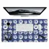 Borden - Floraal - Blauw Muismat XXL klein 681 -3d