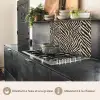 Zebra - Klassiek - Zwart keuken achterwand 2 middel 865 -usp_FR