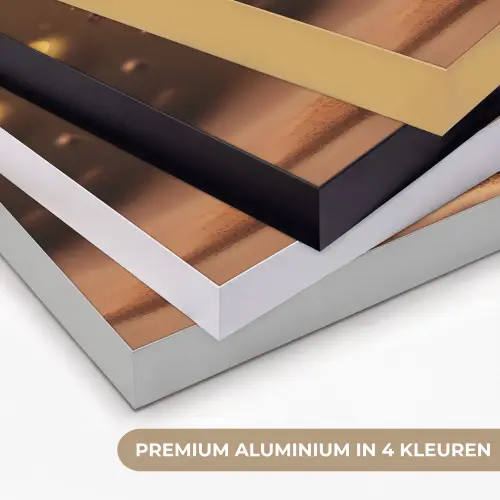 Dessert - Chocolade - Zoet - Eten Textielframe zwart klein -USP_kleurenNL
