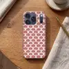 Waaier - Motief - Terra Telefoonhoesje iPhone 17 Pro klein 878 -sfeer1