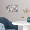 Penseelstreken - Schilderij - Beige poster papier klein -sfeer3