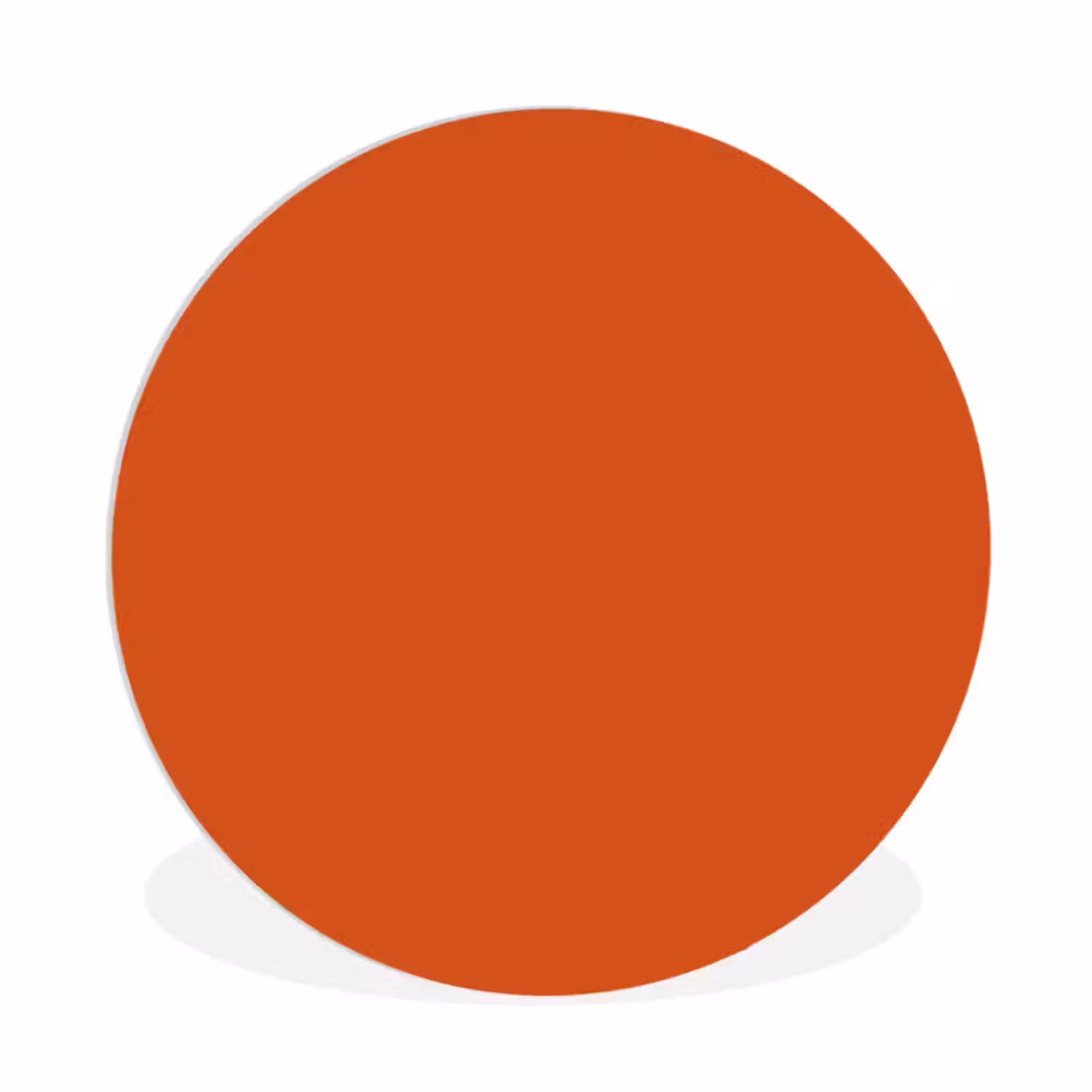 Muurcirkel - Sienna - Aarde - Kleuren - Effen
