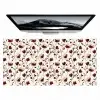 Bloemen - Botanisch - Bordeaux Muismat XXL klein 681 -zzz3d