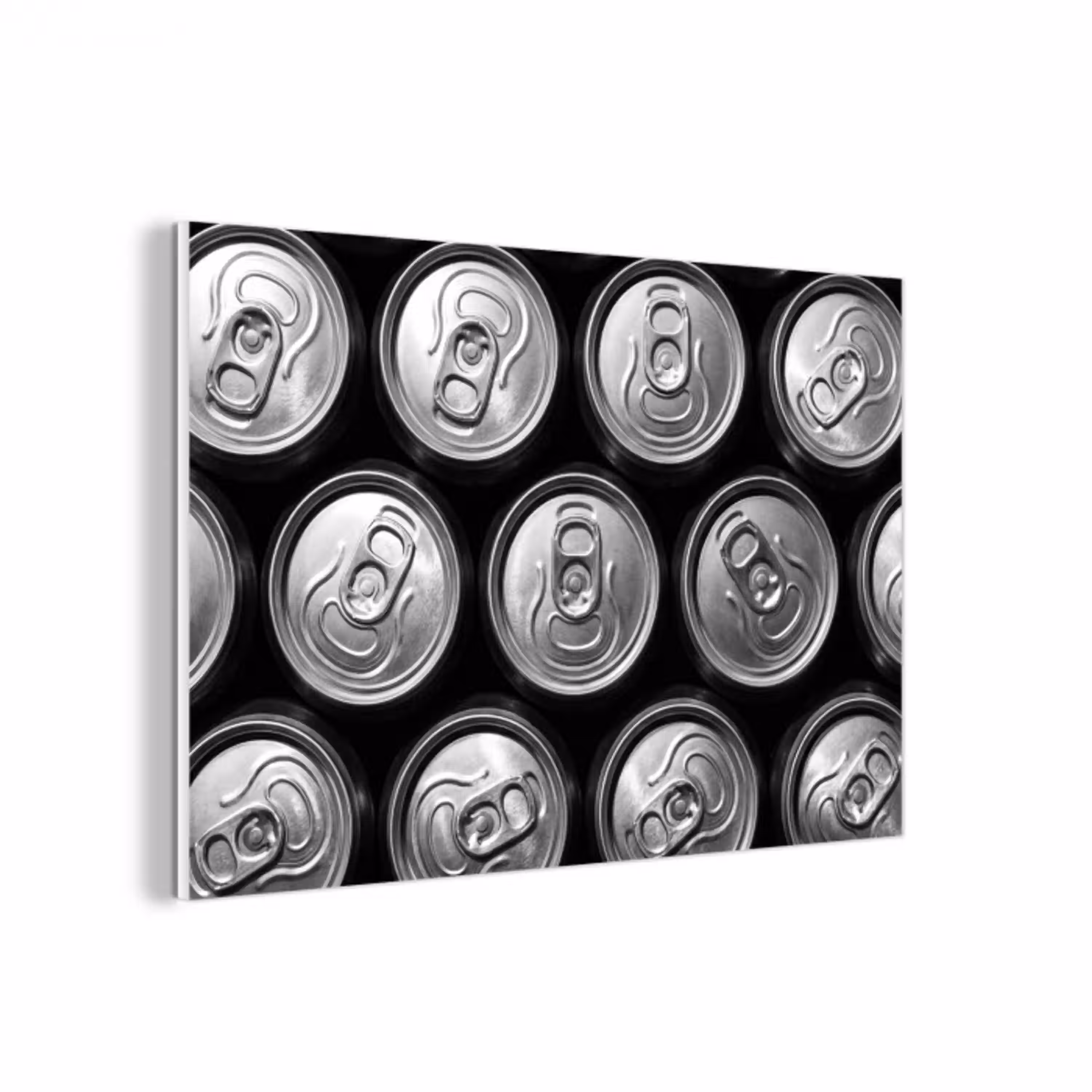 Blikjes - Aluminium - Patroon - Industrieel - Zilver forex 5mm xxl -3d