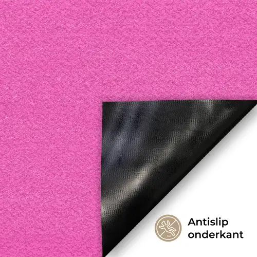 Kers - Roze - Fruit Deurmat klein -antislip_NL