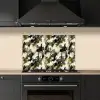 Donker - Groen - Camouflage - Schilderachtig keuken achterwand spatscherm klein 900 -sfeer1