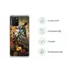 Uil - Vogel - Bloemen - Planten - Botanisch Telefoonhoesje Samsung Galaxy S10 Lite klein -specsS10Lite