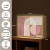 Figuren - Abstract - Roze Light Box met batterij (Wandlamp) middel -USP_websiteoverzichtNL
