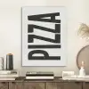 Pizza - Japandi - Decoratie - Vintage PET vilt klein -sfeer1