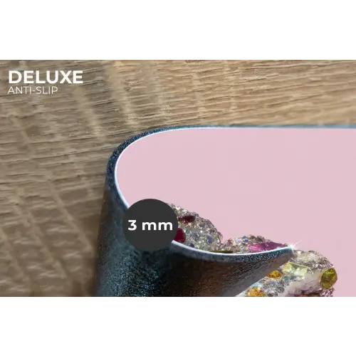 Sushi - Rolletjes - Steentjes - Kleurrijk Placemat vinyl groot -closeup