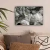 Marmer - Zwart - Goud - Grijs canvas 2cm klein -sfeer1