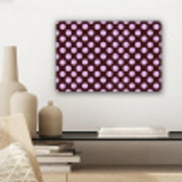 Klassiek - Stippen - Paars canvas 2cm klein 34 -sfeer6