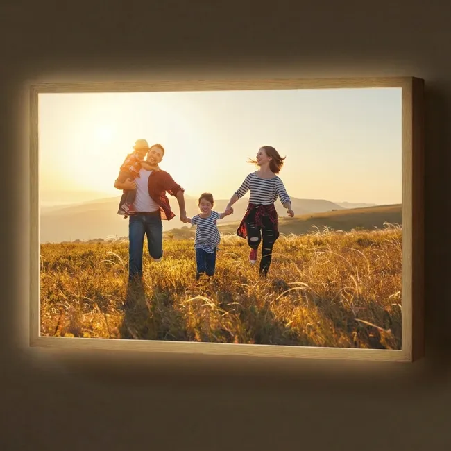 Foto op Lightbox - Wandlamp