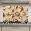 Kastanje Champignons - Beige keuken achterwand spatscherm klein -3d_website