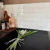 Lelietjes van dalen - Bloemen - Stilleven - Flora Inductie beschermer vinyl 3mm middel -sfeer3