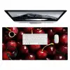 Rood - Fruit - Kersen Muismat XXL klein -3d