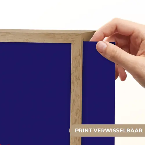 Blauw - Rood - Yes fun - 3D Light Box met batterij (Wandlamp) middel -USP_websiteprintNL