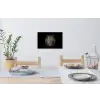 Tijger - Wilde dieren - Portret - Zwart - Dieren Muursticker klein -eettafel