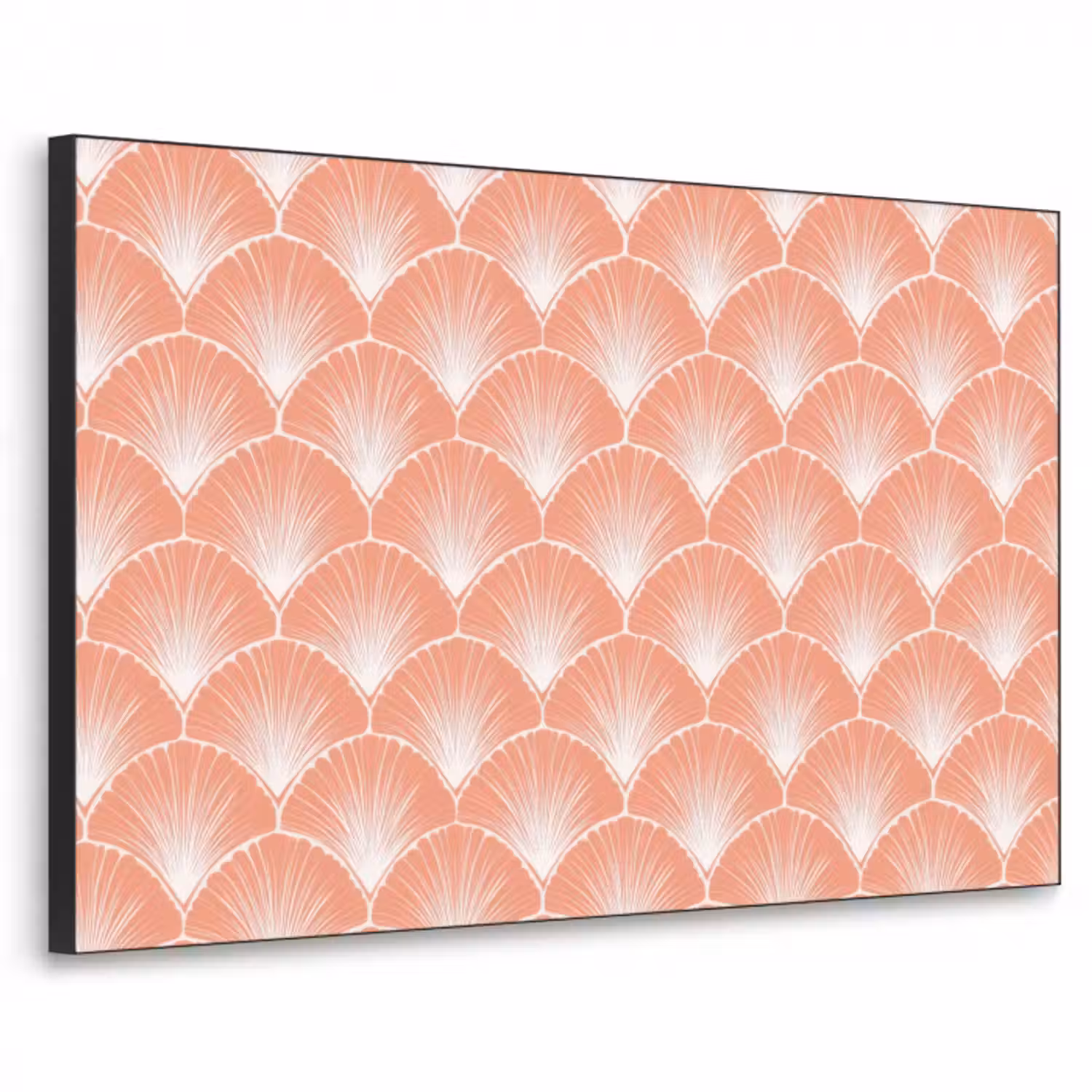 Art Frame - Fächer - Motiv - Lachsrosa