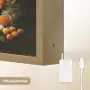 Stilleven met bloemen en fruit - Kunstwerk - Oude meesters Light Box met batterij (Wandlamp) middel -USP_websiteoplaadbaarNL