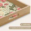Klassiek - Botanisch - Veelkleurig Dienblad Rechthoek middel 911 -USP_HandgreepNL