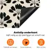 Abstract - Patroon - Zwart Inductie beschermer vinyl 3mm klein 276 -zzzzzzz-td-onderkant