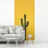 Cactus - Groen - Minimalistisch fotobehang vinyl groot -woonkamer
