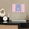 Nice - Paars - Roze poster papier klein -sfeer1