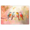 Vogels - Kleurrijk - Tak Placemat vinyl groot -zzsfeer1_Kitchenyeah-website
