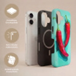 Chilipepers - Geverfd - Rood Toughcase MagSafe Apple iPhone 17 klein -USP_Lagen_DE