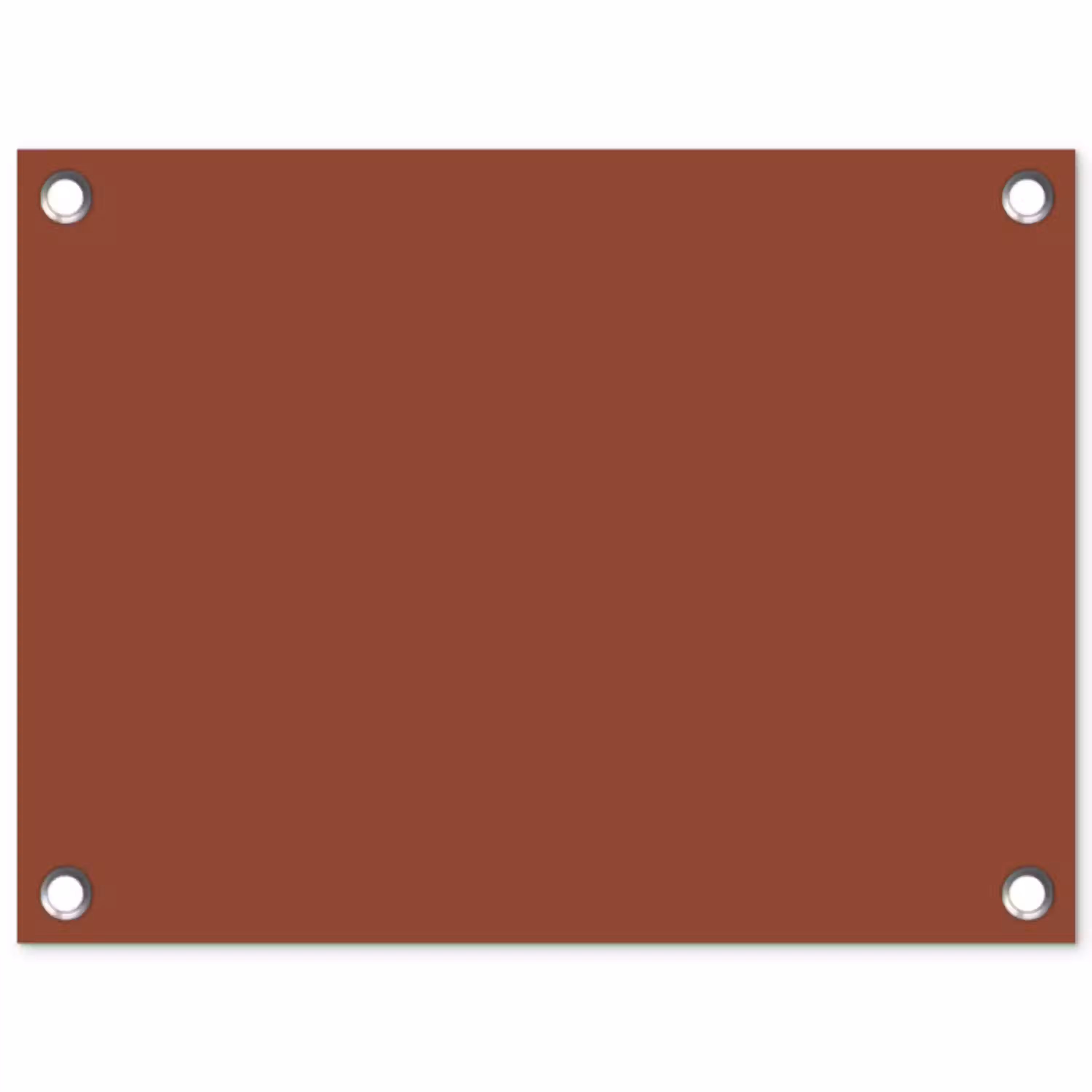 Burnt - Mahogany - Terracotta tuinposter los doek klein 239 -3d