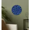 Vloeiend - Verfstrepen - Kleuren Wandcirkel kunststof plaat 5mm dik klein 188 -sfeer3