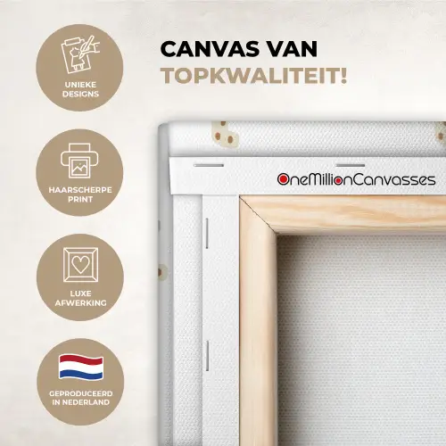 Illustratie - Kerstsokken - Wit canvas 2cm xxl 828 -sfeer2