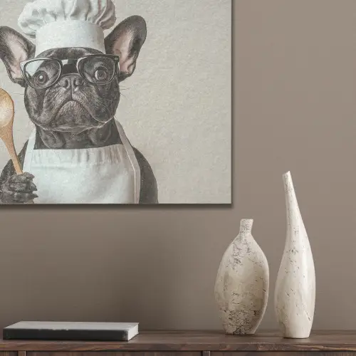 Bril - Hond - Kok PET vilt klein -sfeer6_closeup