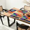Giraffe - Savanna - Lucht - Gekleurd Placemat vinyl groot -zzsfeer4_Kitchenyeah-website