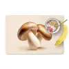 Champignons - Zacht - Beige Placemat vinyl groot -zzzproduct_Kitchenyeah-website