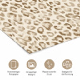 Luipaard - Klassiek - Beige poster papier klein 62 -tcloseup_DE