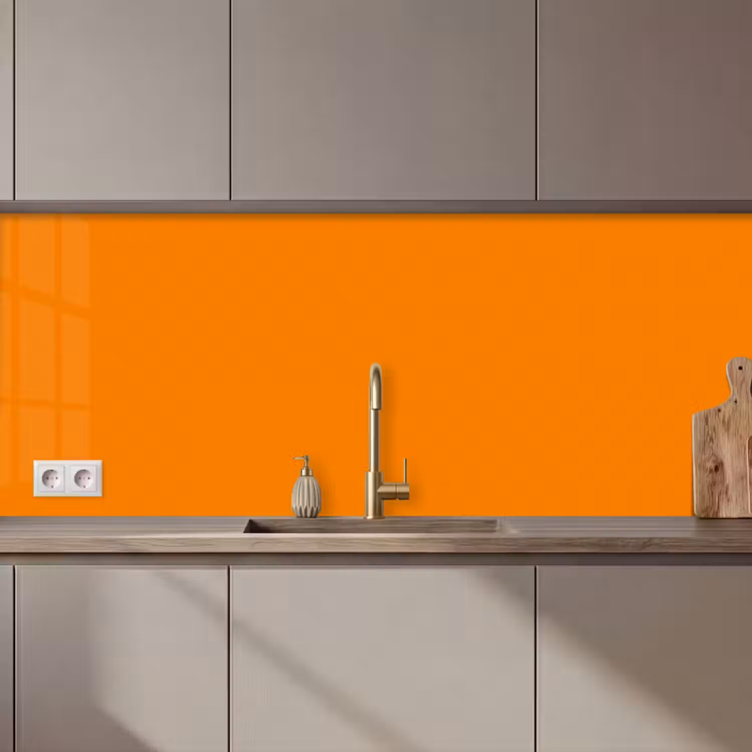 Küchenrückwand - Orange - Jahreszeiten - Herbst - Farbe