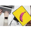 Banaan - Grafisch - Geel laptophoes neopreen klein -bureau