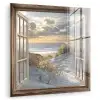 Doorkijk - Strand - Duinen - Zee - Natuur plexiglas 5mm klein -zzzproduct_nieuw